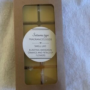 Satsuma type 6 piece wax melts